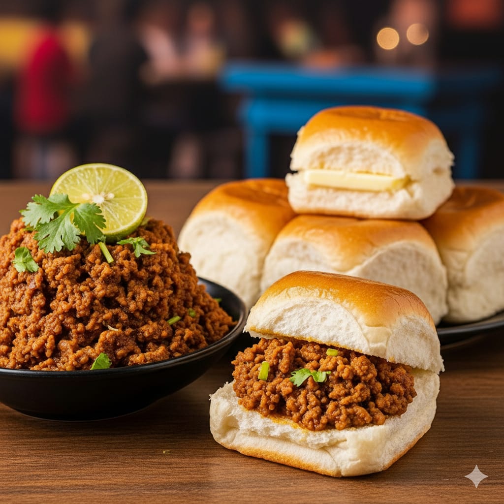 Kheema With Babypav